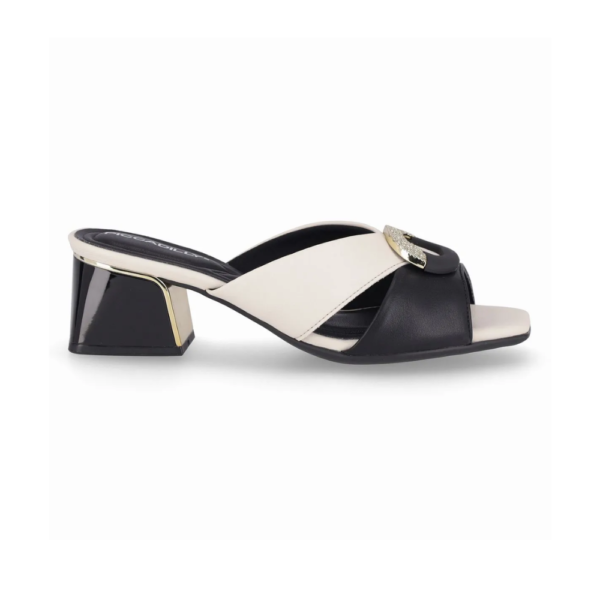 Tamanco Feminino Piccadilly Off White Branco 543103-6