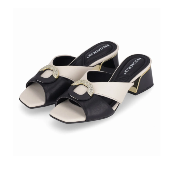 Tamanco Feminino Piccadilly Off White Branco 543103-6