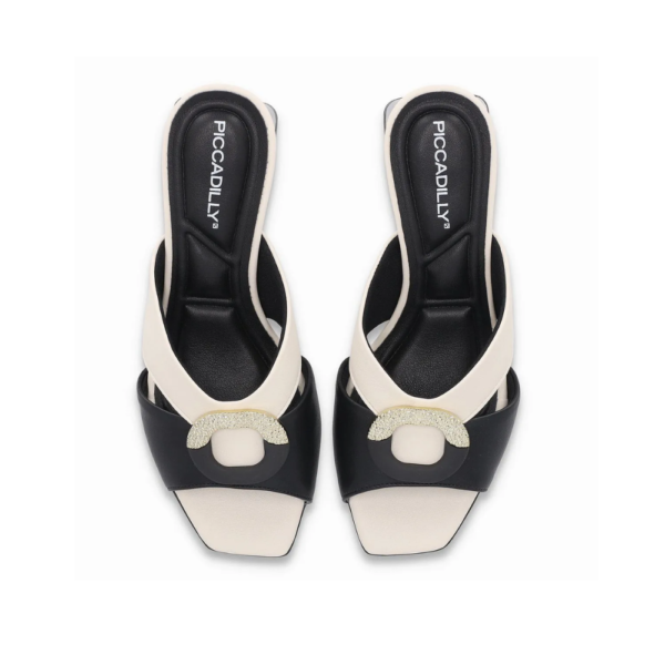 Tamanco Feminino Piccadilly Off White Branco 543103-6