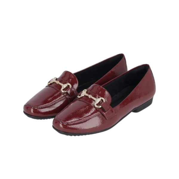 Sapatilha Loafer Feminino Piccadilly Bordô 250275-1