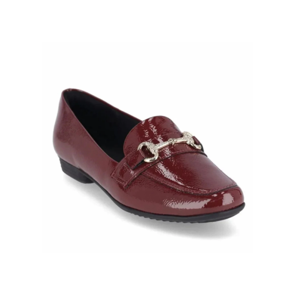 Sapatilha Loafer Feminino Piccadilly Bordô 250275-1