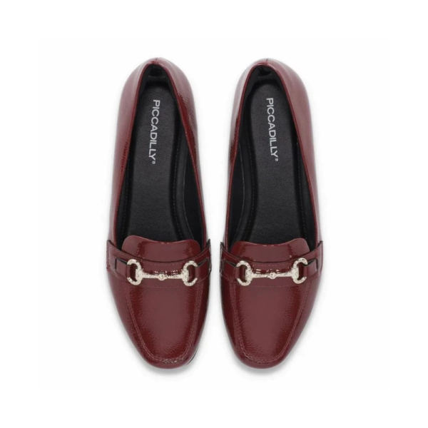 Sapatilha Loafer Feminino Piccadilly Bordô 250275-1