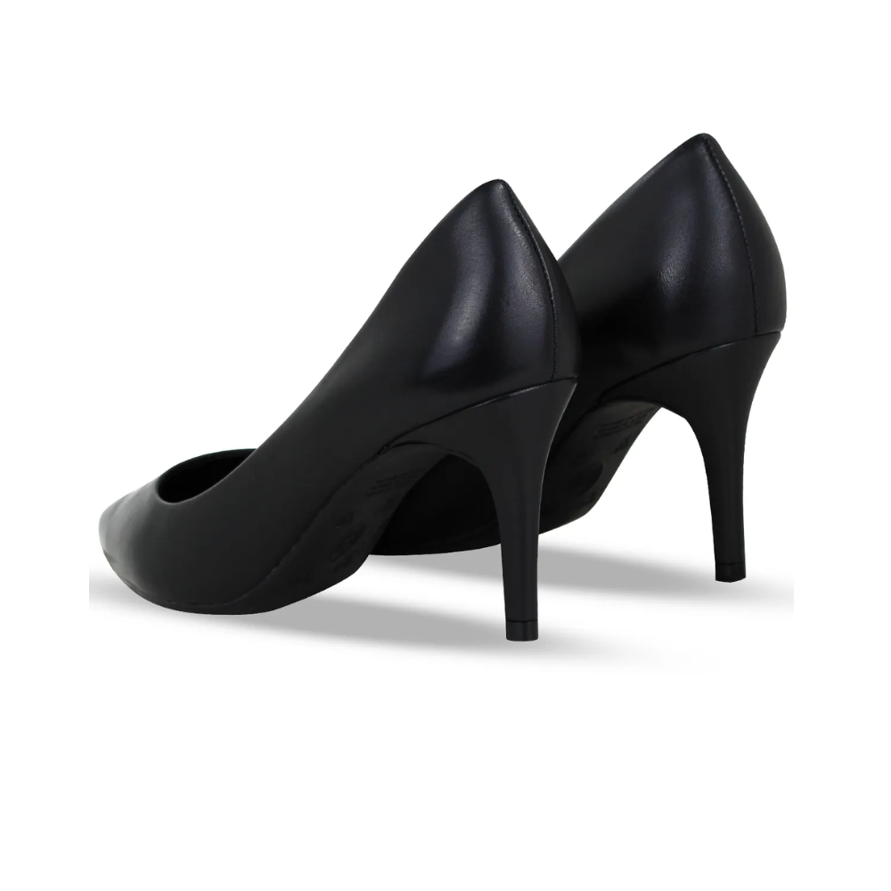 Sapato Scarpin Feminino Bottero Preto Couro