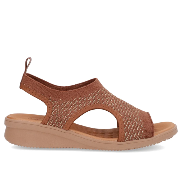 Sandália Usaflex Tricot Canela AE2035
