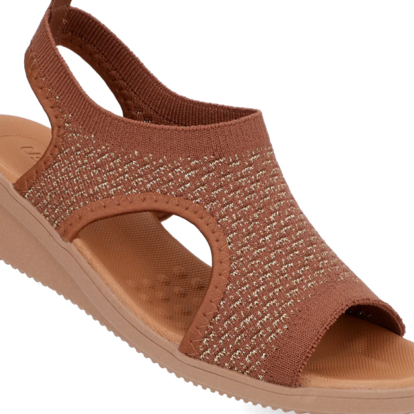 Sandália Usaflex Tricot Canela AE2035