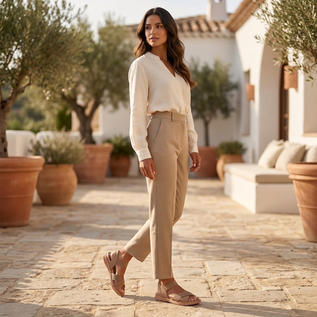 Sandália Usaflex em Couro Fendi AA30015 - Imagem 6