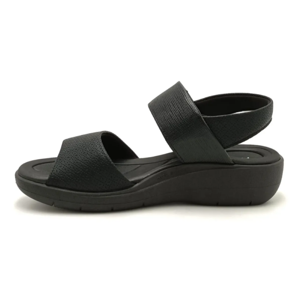 Sandália Feminina Anabela Joanete Piccadilly Preto 239016