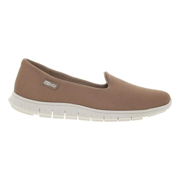 Tênis Feminino Casual Slip On Actvitta Camel 4202.500.31720.65441