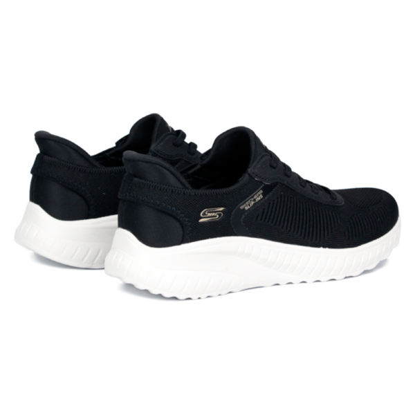 Tênis Skechers Feminino Bobs Squad Chaos Current Muse Slip-ins Preto 117497