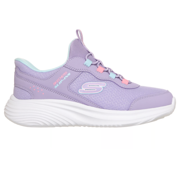 Tênis Infantil Feminino Skechers Bounder Pro - Step One Lilás 303690L