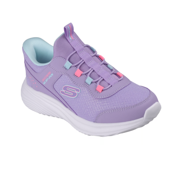 Tênis Infantil Feminino Skechers Bounder Pro - Step One Lilás 303690L