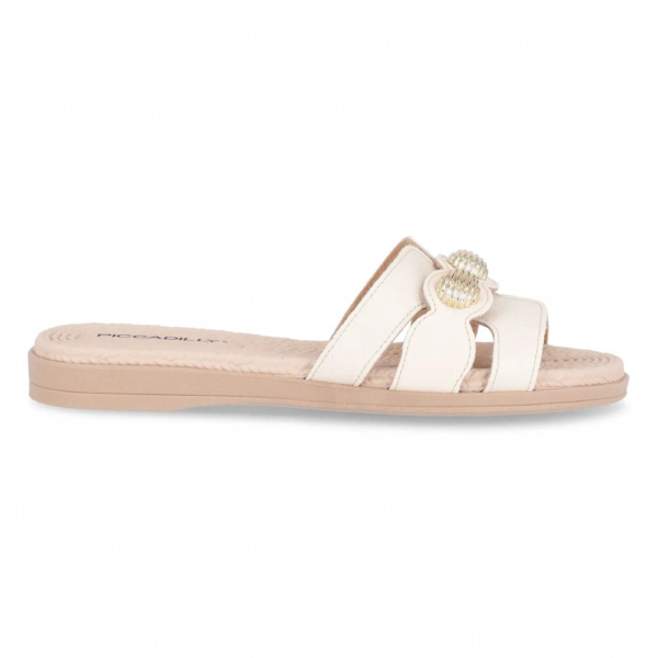 Tamanco Piccadilly Off White 513036