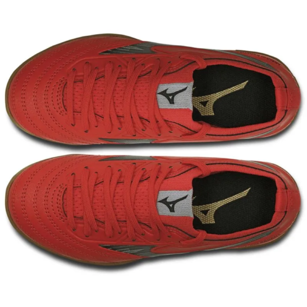 Chuteira Futsal Infantil Mizuno Vermelho 107156156