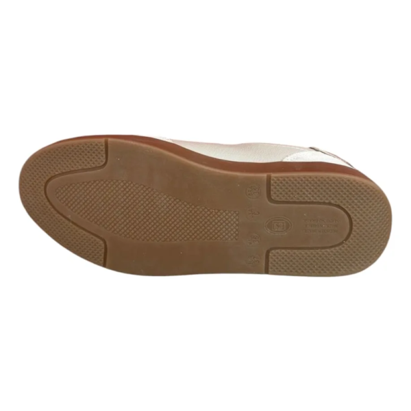 Tênis Casual Feminino Bottero em Couro Marfim 364902