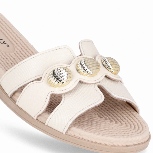 Tamanco Piccadilly Off White 513036