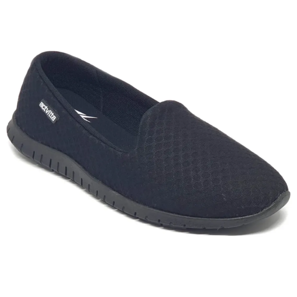 Tênis Feminino Casual Slip On Actvitta Preto 4202.500.31720.15758
