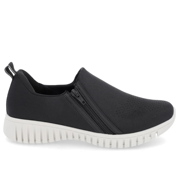 Tênis Feminino Usaflex em Elastano Preto AE22039