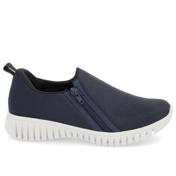 Tênis Feminino Usaflex em Elastano Marinho AE22039