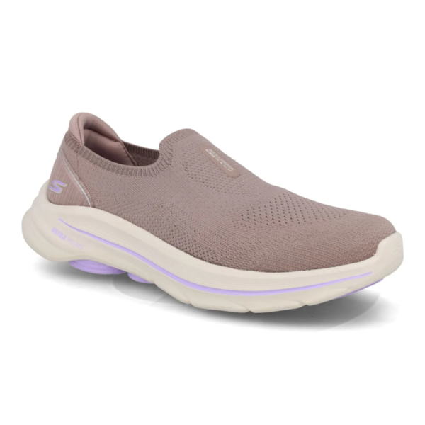 Tênis Skechers Slip on Feminino Go Walk 8 Roxo 125921-TPLV