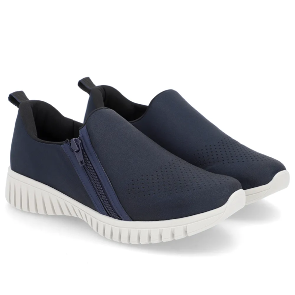 Tênis Feminino Usaflex em Elastano Marinho AE22039
