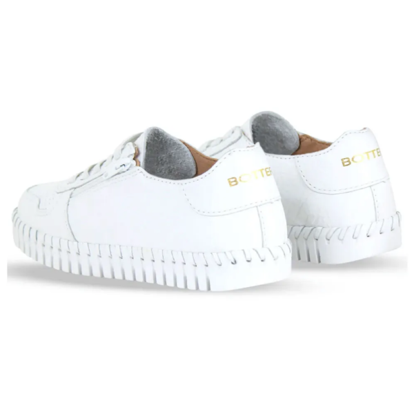 Tênis Feminino Bottero Casual em Couro Branco 369505