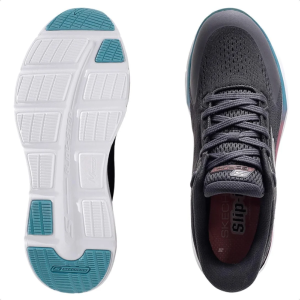 Tênis Skechers Feminino Glide-Step Vortex Marinho