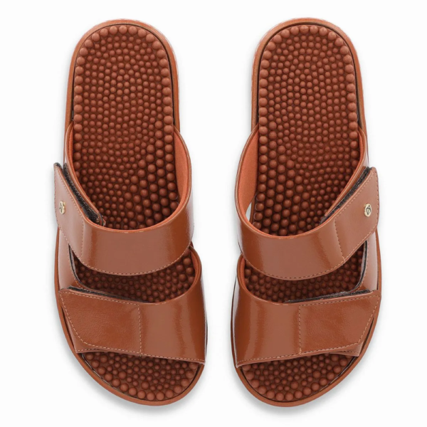 Tamanco Piccadilly Spa Ocre Vernizado 568063