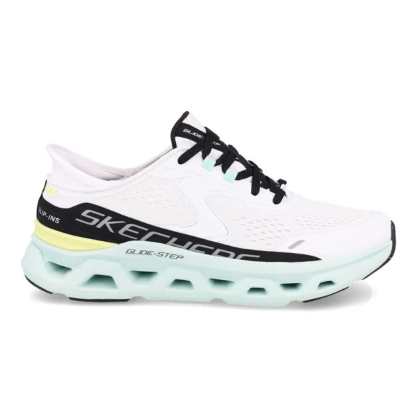 Tênis Skechers Feminino Glide-Step Atlus Branco 150510-WMLT