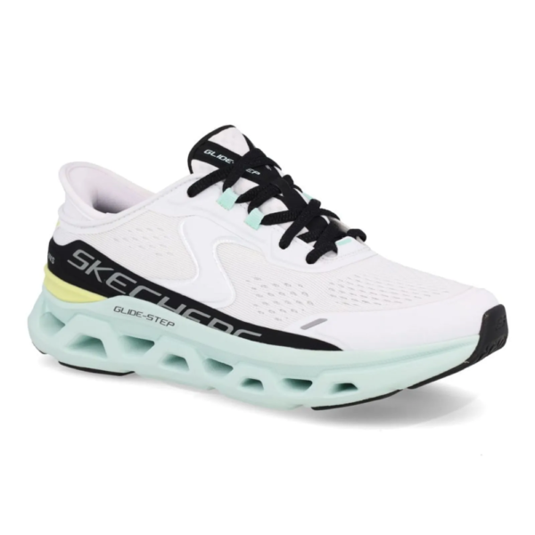 Tênis Skechers Feminino Glide-Step Atlus Branco 150510-WMLT