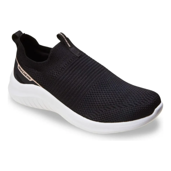Tênis Skechers Feminino Slip on Ultra Flex 2.0 Preto 896366BR-BKRG