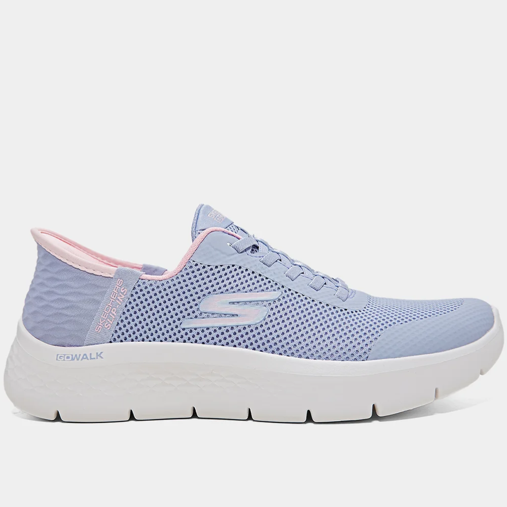 Tênis Skechers Feminino Go Walk Flex Grand Entry Slip-ins 124836-PERI