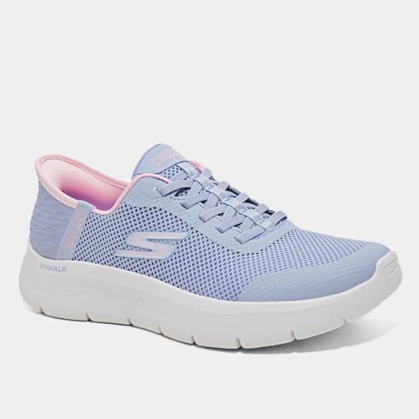 Tênis Skechers Feminino Go Walk Flex Grand Entry Slip-ins 124836-PERI