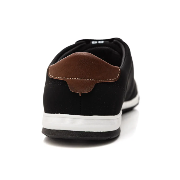 Sapatênis Pegada Pgd Microfibra Masculino Preto 170428-07