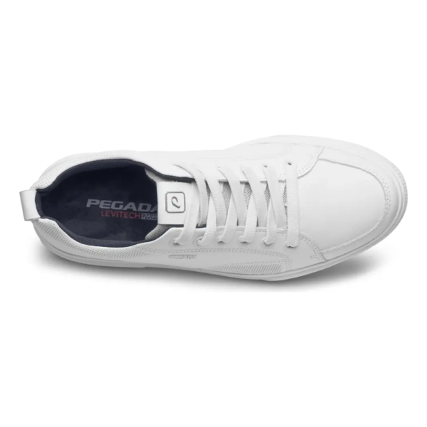 Sapatênis Masculino Pegada em Couro Branco 111902-01