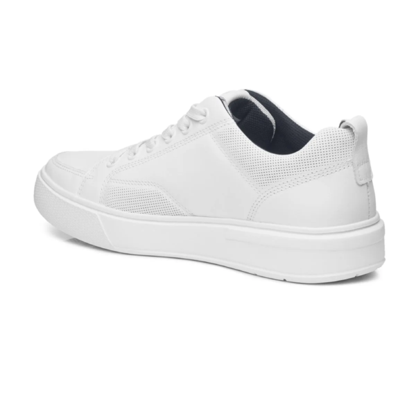Sapatênis Masculino Pegada em Couro Branco 111902-01