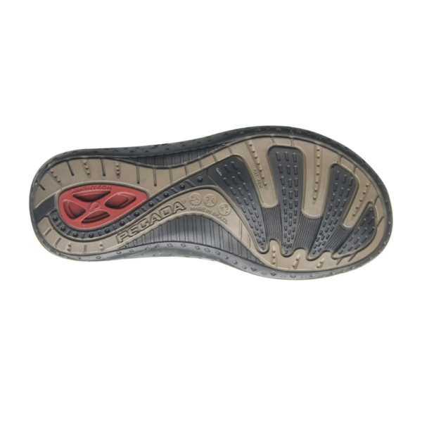 Sandália Masculina Pegada em Couro Cravo 131668-03