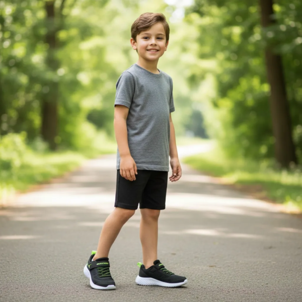 Tênis Skechers Infantil Bounder Quantarun Preto 403905L