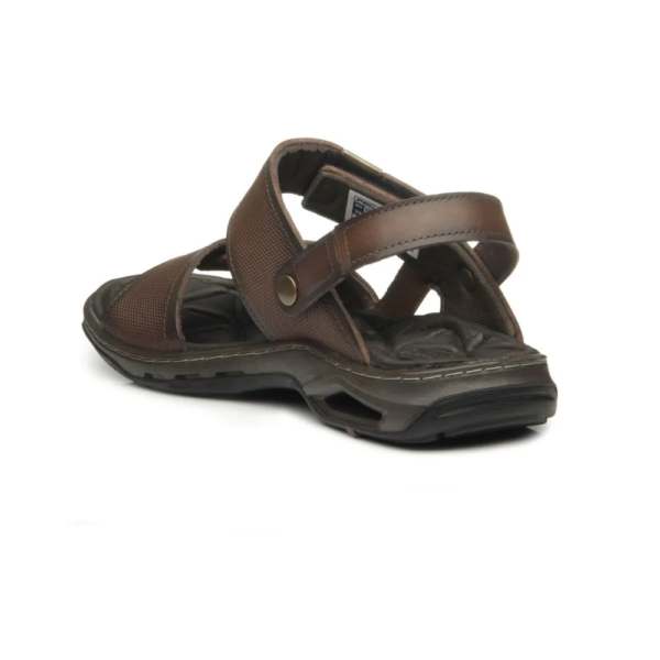 Sandália Masculina Pegada em Couro Pinhão 133206-02