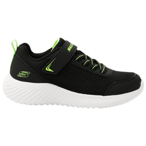 TÊNIS SKECHERS INFANTIL BOUNDER QUANTARUN PRETO 403905L