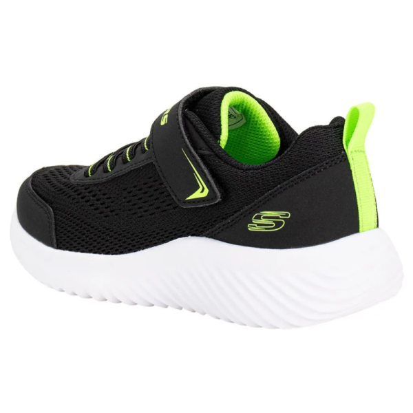 TÊNIS SKECHERS INFANTIL BOUNDER QUANTARUN PRETO 403905L
