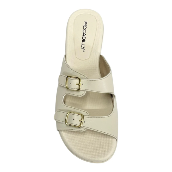 Tamanco Piccadilly Off White 523004