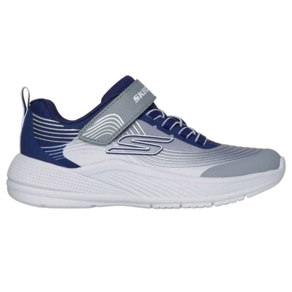 Tênis Skechers Infantil Microspec Advance Cinza 403926L-NVLG