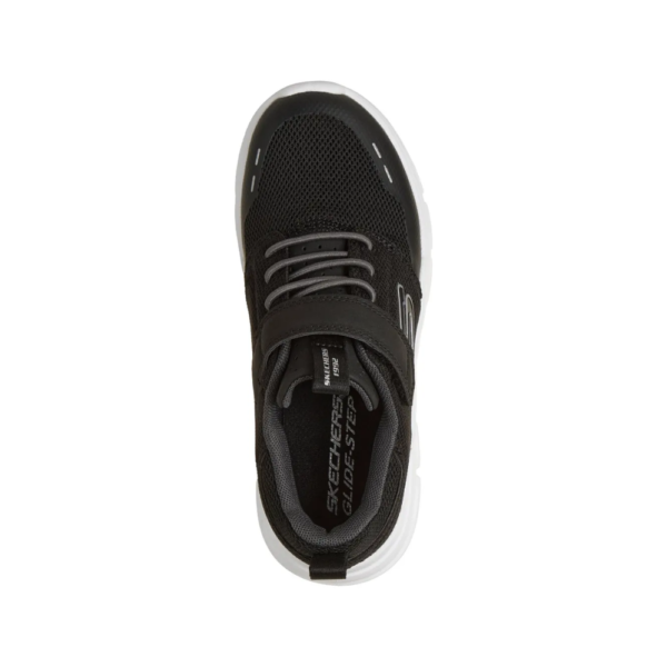 TÊNIS INFANTIL SKECHERS  GLIDE-STEP FLOW PRETO 404172L