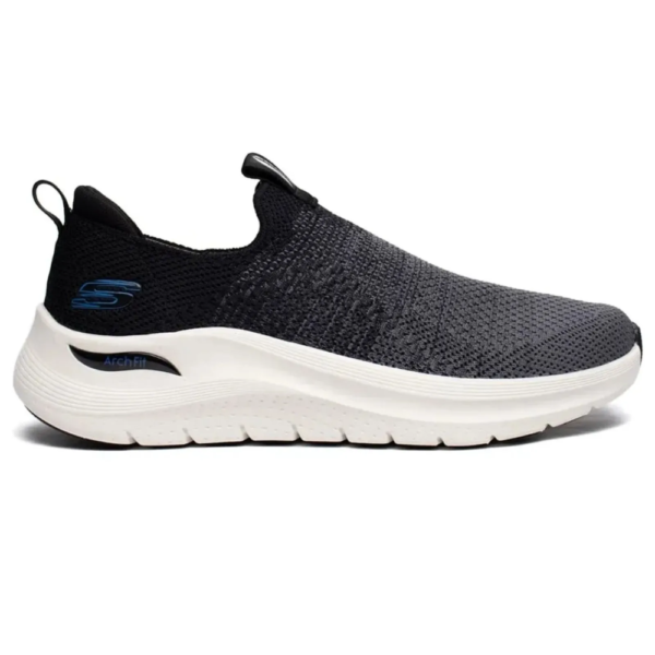 TÊNIS SKECHERS MASCULINO ARCH FIT 2.0 PRETO 232704BR-BLK