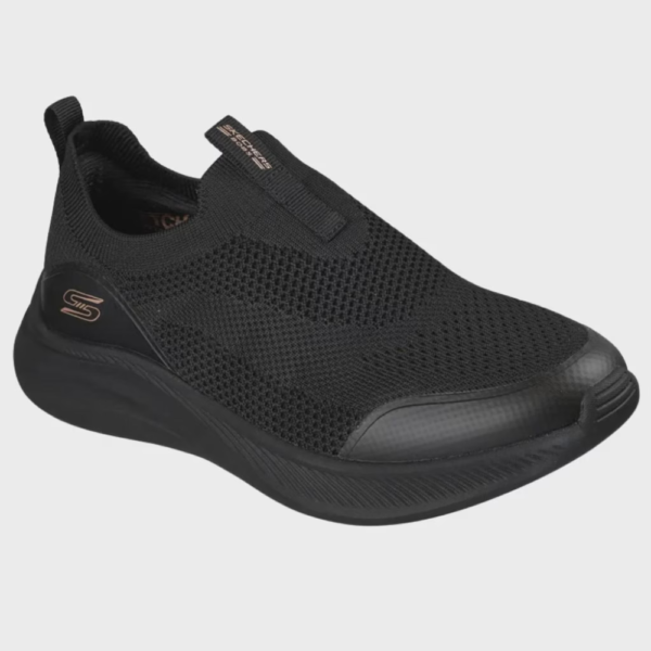 TÊNIS SKECHERS BOBS MODA FLEX-CHILL DAWN PRETO BOS-117734-BBK