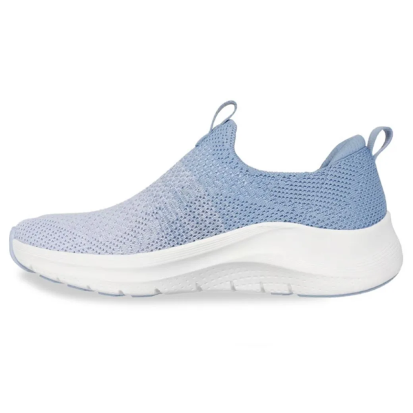 Tênis Skechers Feminino Slip on Arch Fit 2.0 Feminino Azul Bebê 150055BR-LTBL