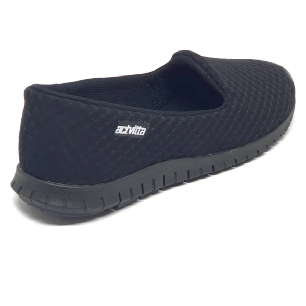 Tênis Feminino Casual Slip On Actvitta Preto 4202.500.31720.15758