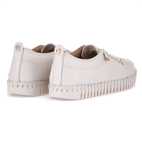 Tênis Feminino Bottero Casual em Couro Off-White 369504