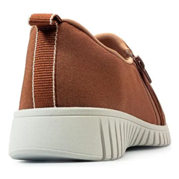 Tênis Feminino Usaflex em Elastano Bronze AE22039