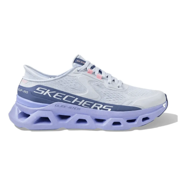 Tênis Skechers Feminino Glide-Step Atlus Azul 150510-LBTL